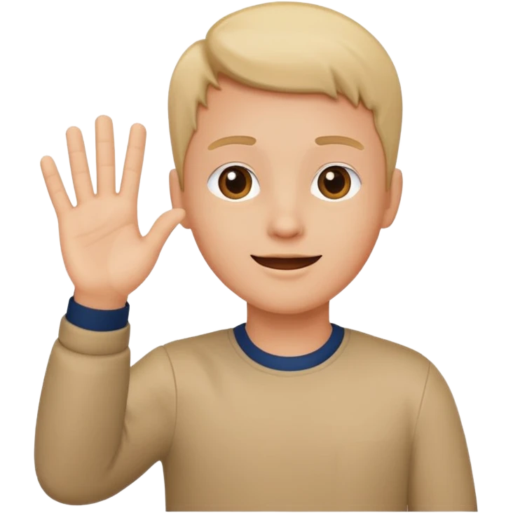 Waving Hand emoji emoji