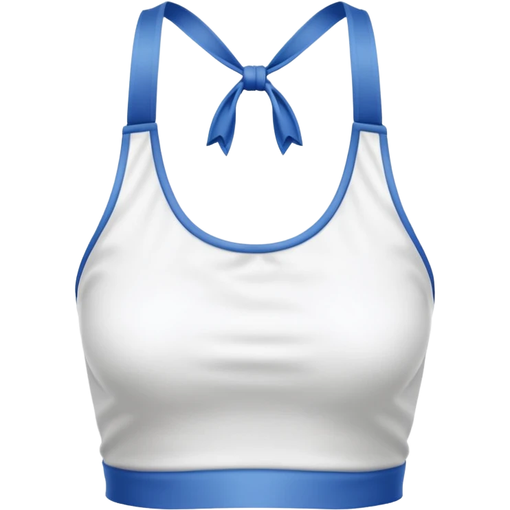 a white halter top emoji