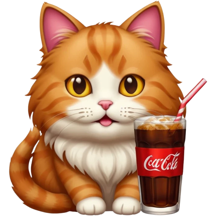 cola-cola cat emoji