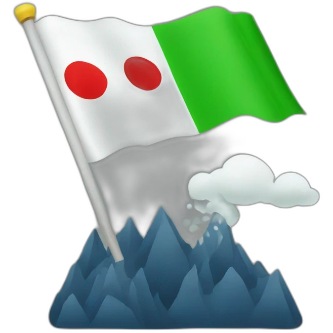 anti pollution flag emoji