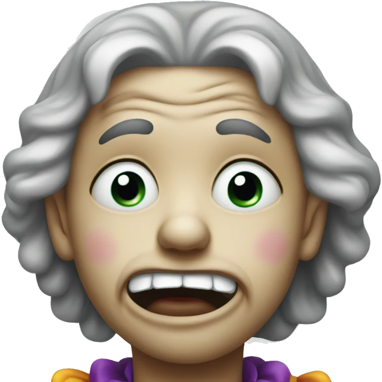 clown crying  emoji