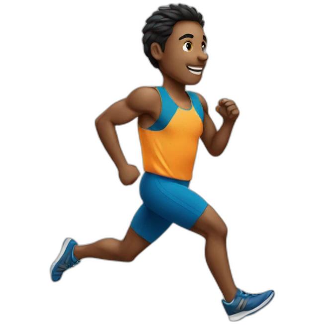a runner emoji