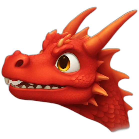 RED DRAGON emoji