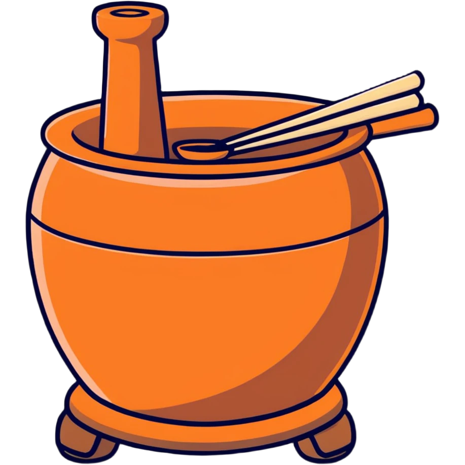 pottery wheel with clay emoji