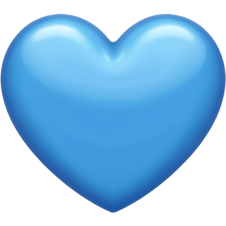 blue heart emoji