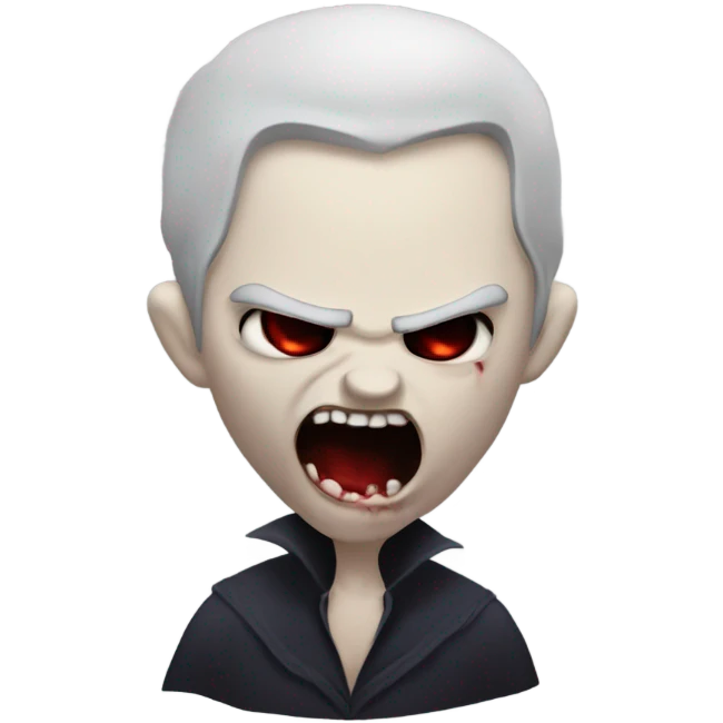 vampire dying  emoji