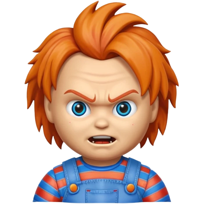 Un emojin de chuky emoji