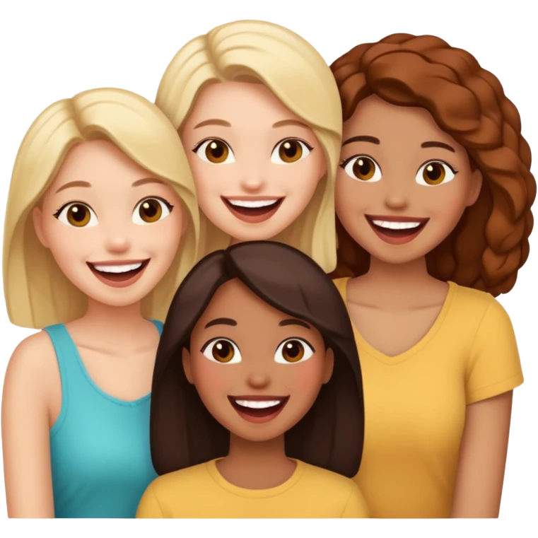 3 girlfriends emoji