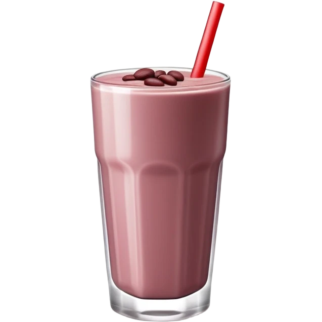 Red bean smoothie  emoji