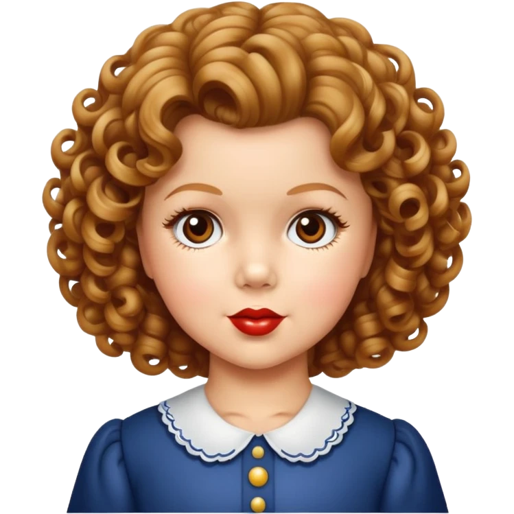 Shirley temple emoji