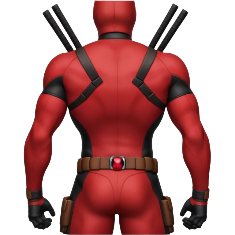 DeadPool butt emoji