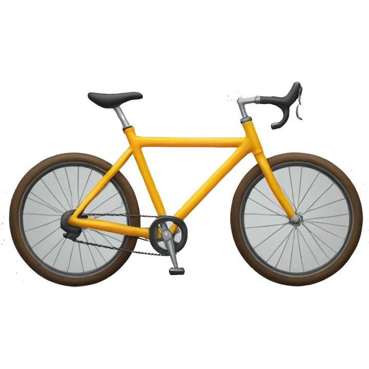 A bike with sunglasses on emoji