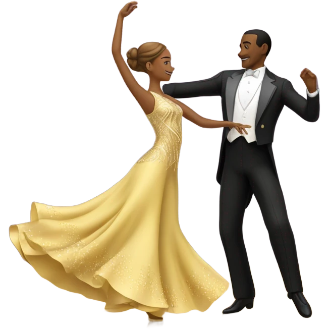 Ballroom dancing  emoji