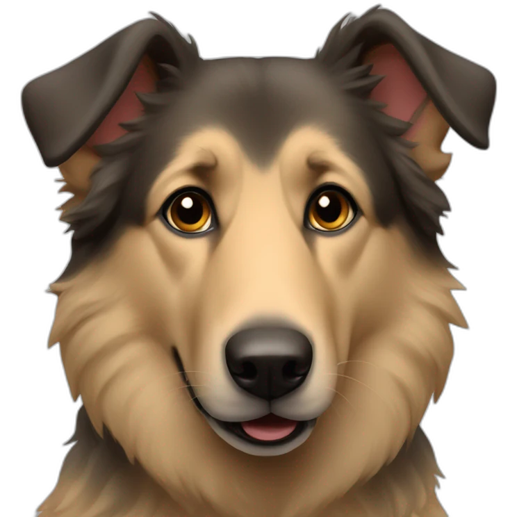 a belgium shepherd emoji