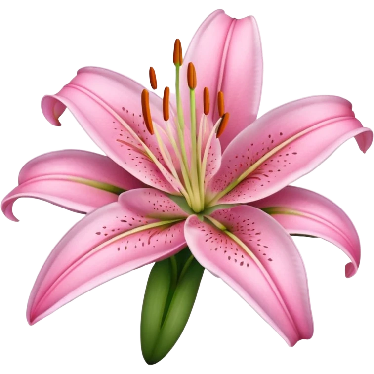 pink lily emoji emoji