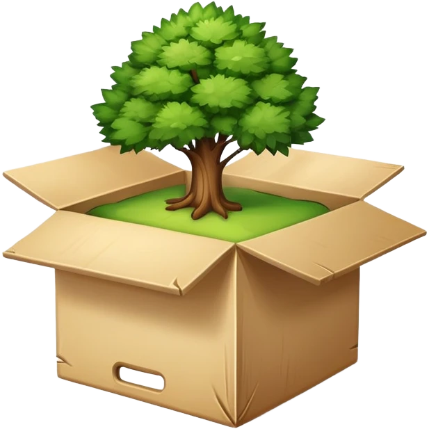 tree in the box emoji