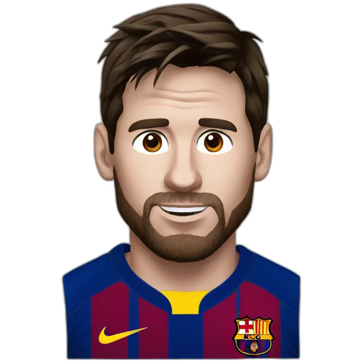 Messi fait du pormau emoji