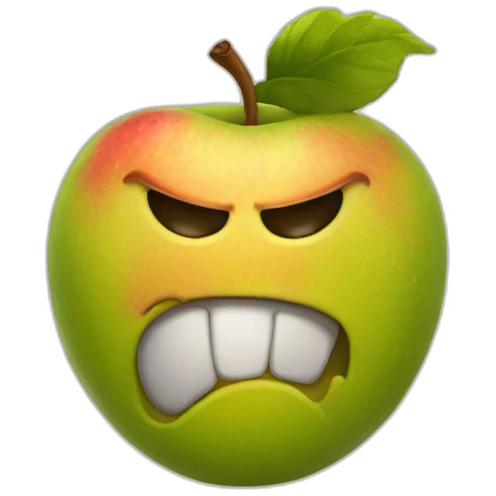 Angry orchard emoji