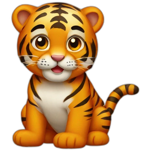 tiny tiger emoji