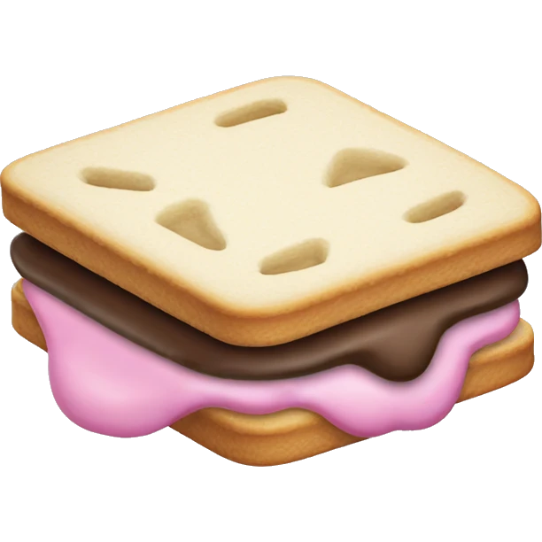 Neapolitan ice cream sandwich  emoji