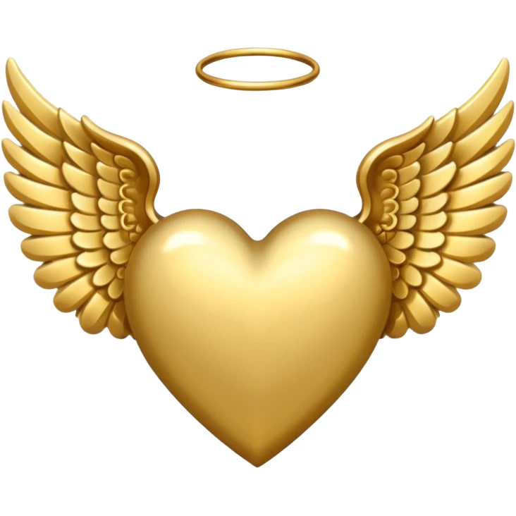 heart with angel wings emoji