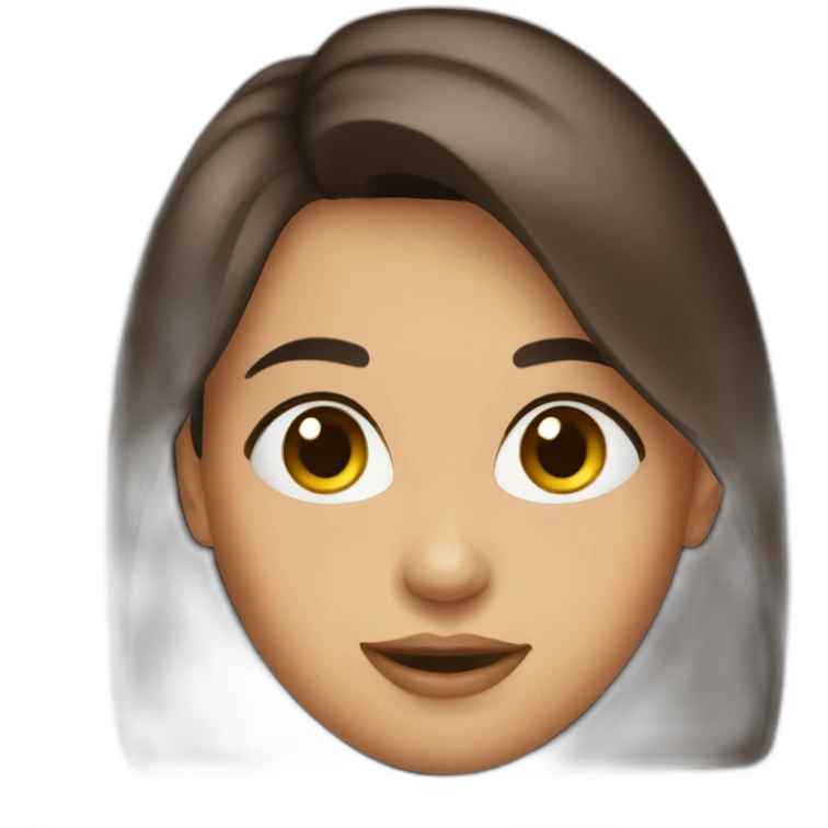 Brunette emoji