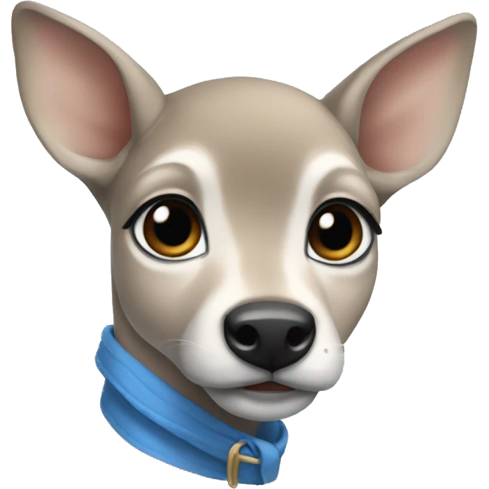 blue fawn french or emoji