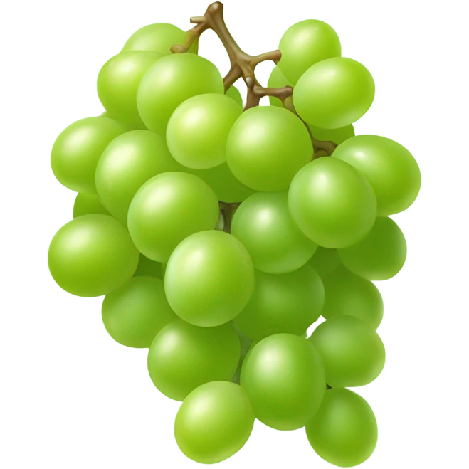 Green grapes emoji