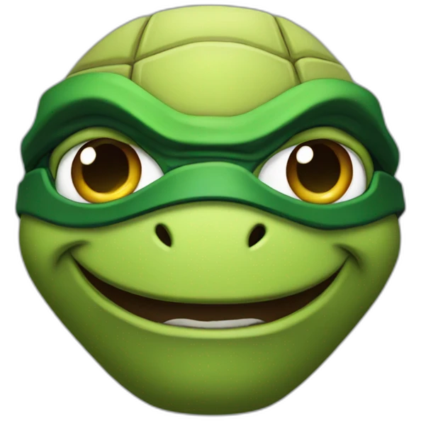 Mutant ninja turtle emoji