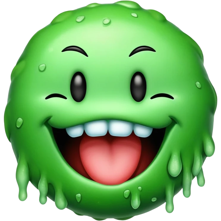vomit frozen smiley face emoji