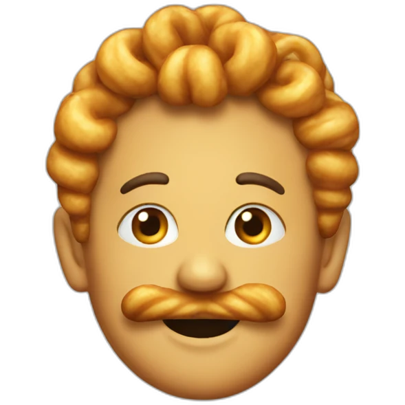 fried twist emoji
