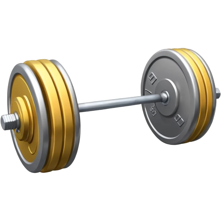 Haltère de muscu emoji