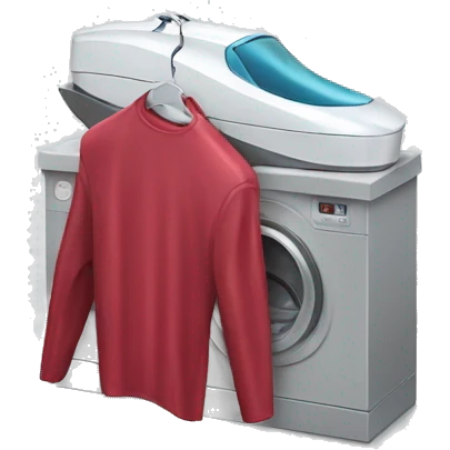 ironman ironing clothes emoji