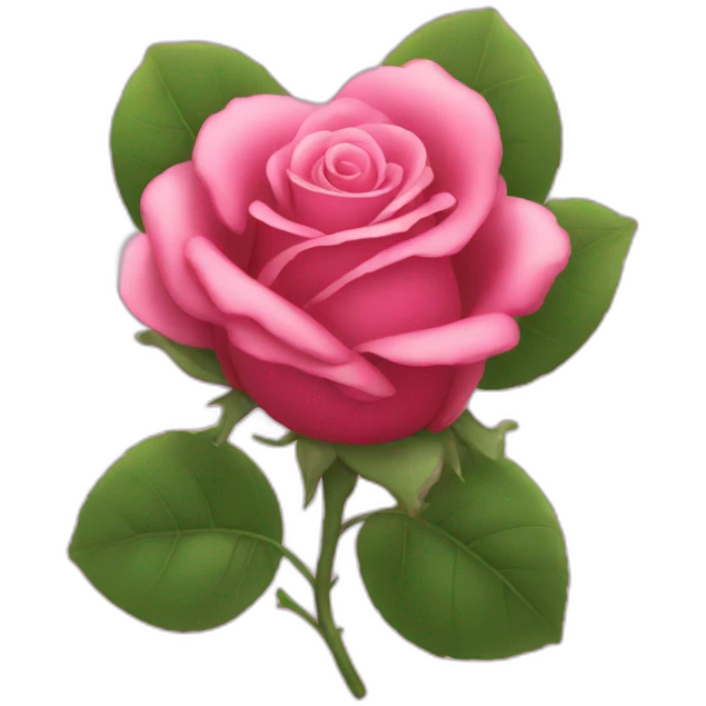 Coeur rose emoji