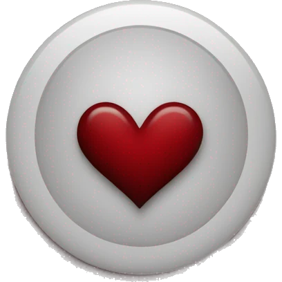 dark red heart emoji