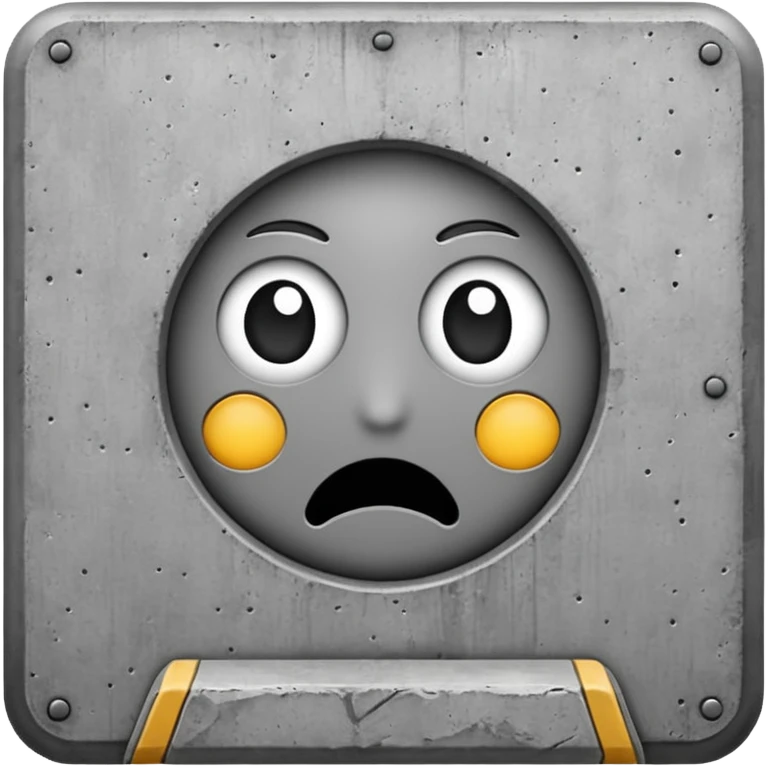 concrete wall emoji