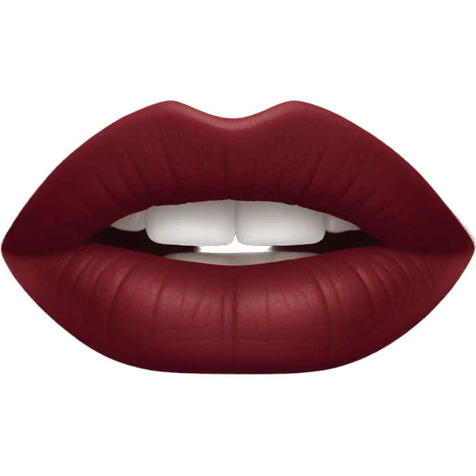dior lipglos stick dark red no logo emoji