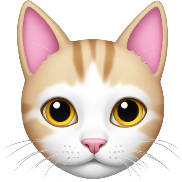 Cat pink collar  emoji