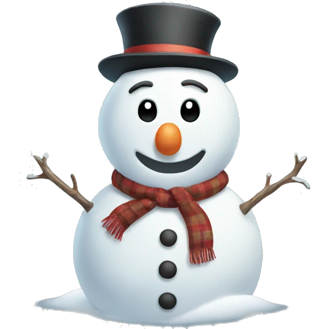 Snowman emoji