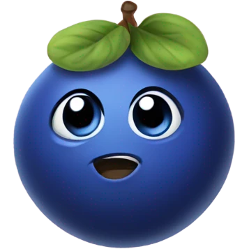 Blueberry  emoji