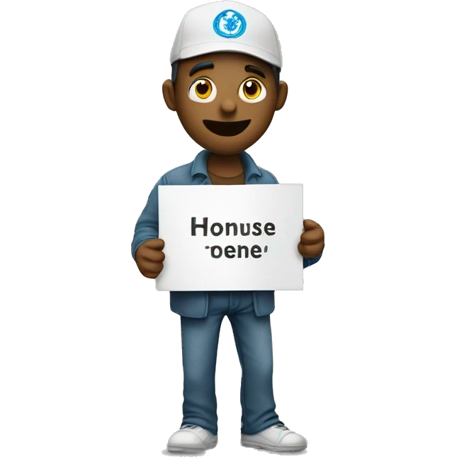 Un homme en manifestation qui crie et qui porte une pancarte avec marqué NON sur la pancarte  emoji
