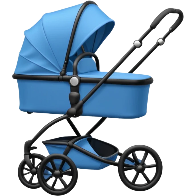 blue stroller emoji