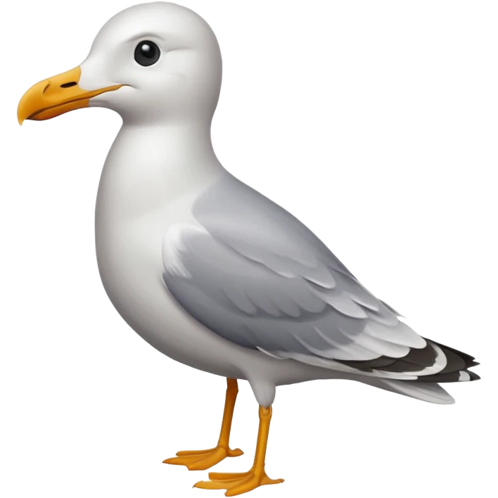 Seagull
Apple emoji style. emoji