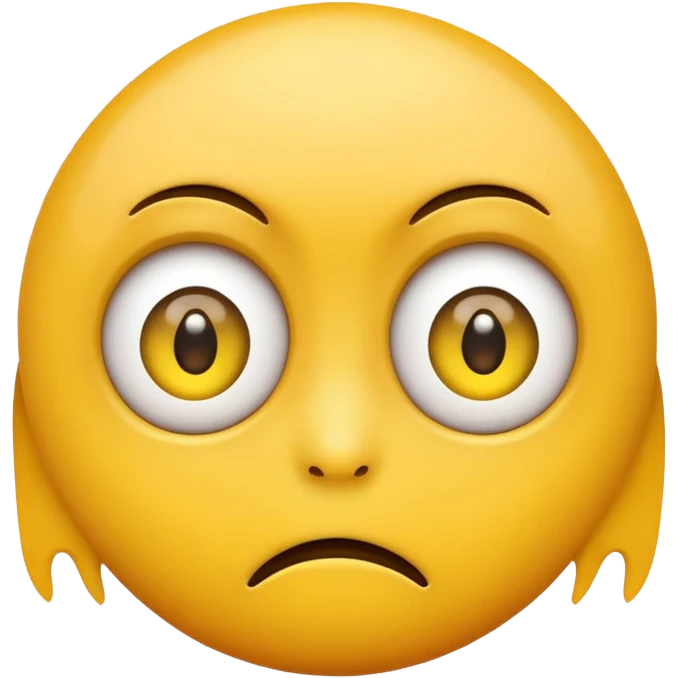 Scary emoji face emoji
