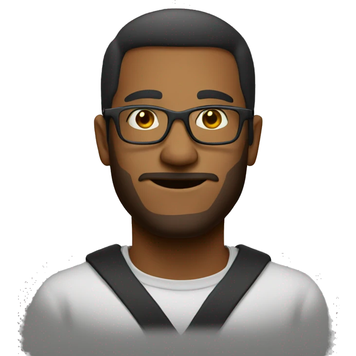 square glasses emoji