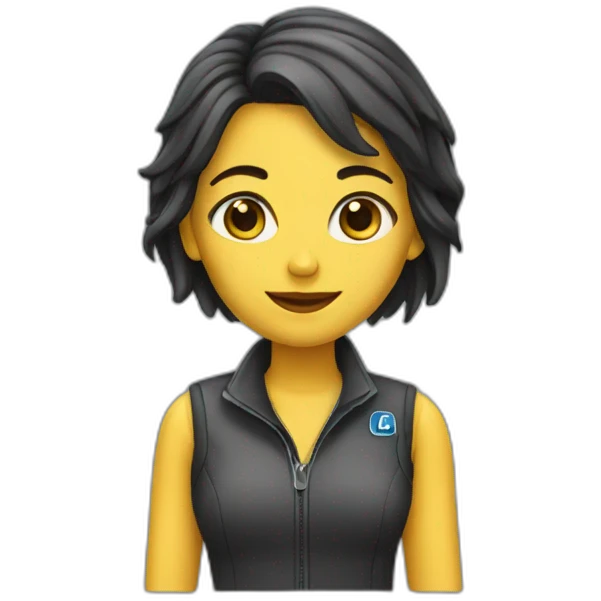 Car girl emoji
