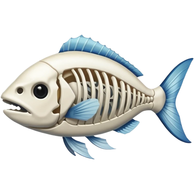 Skeleton Fish emoji