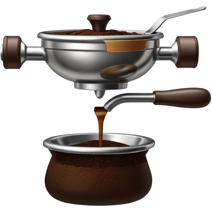 Coffee portafilter emoji