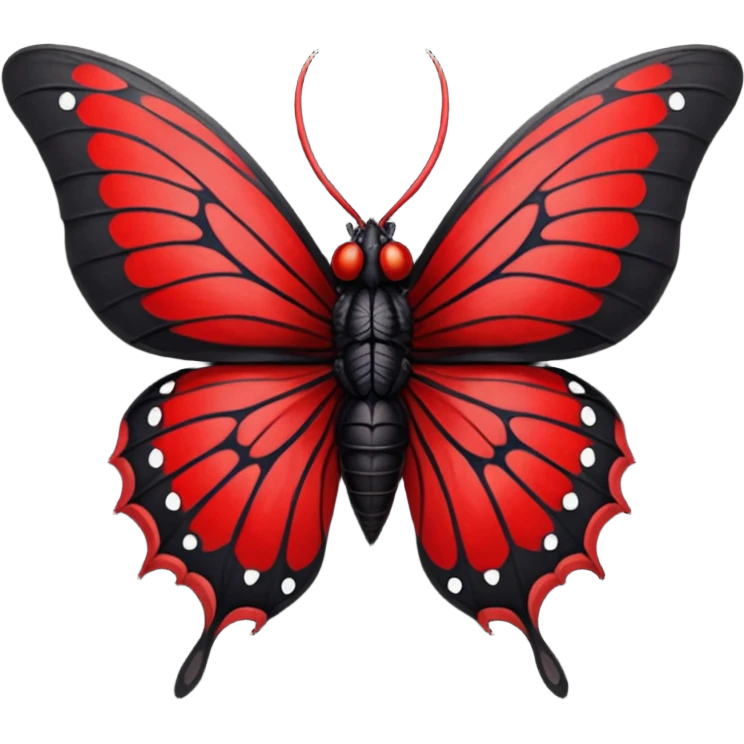 demon butterfly emoji