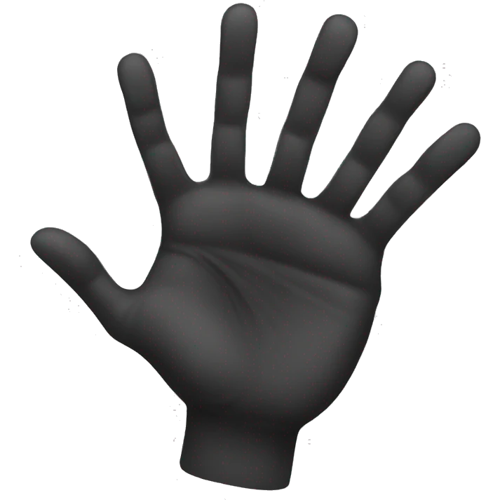 hand shows 3 emoji